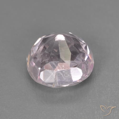 Kunzita Rosado muy claro natural de 3.46 ct, Ovalada, VS