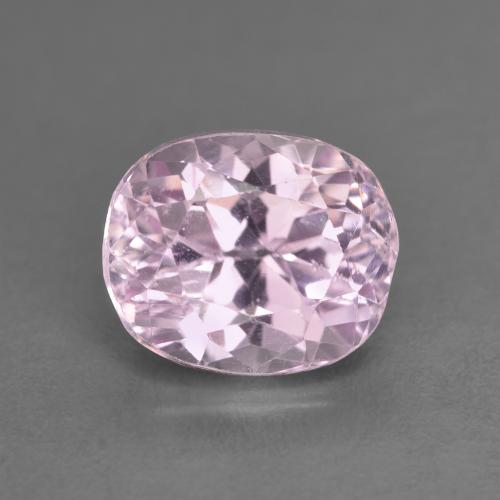 Kunzita rosa natural de 3,48 ct, corte óvalo, VS