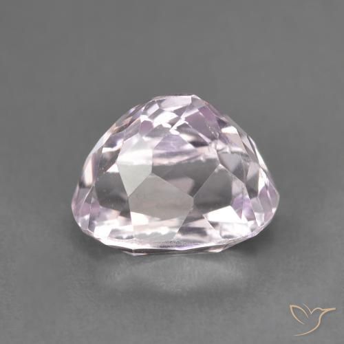 Kunzita Rosado medio natural de 3.38 ct, Ovalada, VS