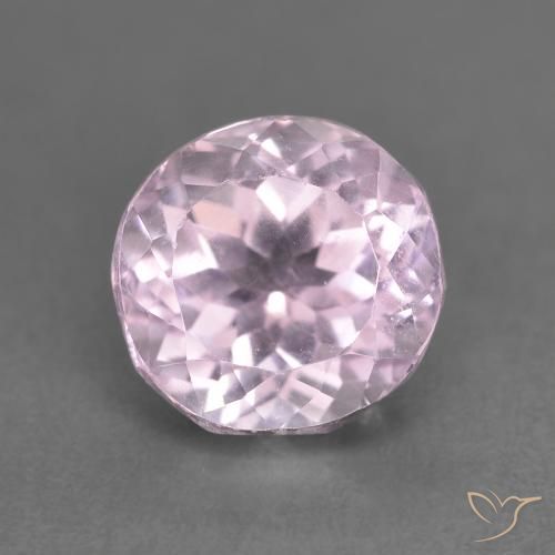 2.54ct Natural Rosado lavanda muy claro Kunzita, Ovalada, VS