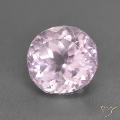 Kunzita Rosado lavanda muy claro natural de 2.54 ct, Ovalada, VS
