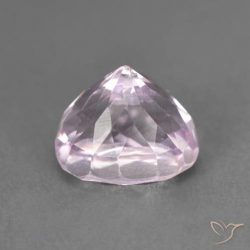 Kunzita Rosado muy claro natural de 3.30 ct, Forma Cojín, VS-SI