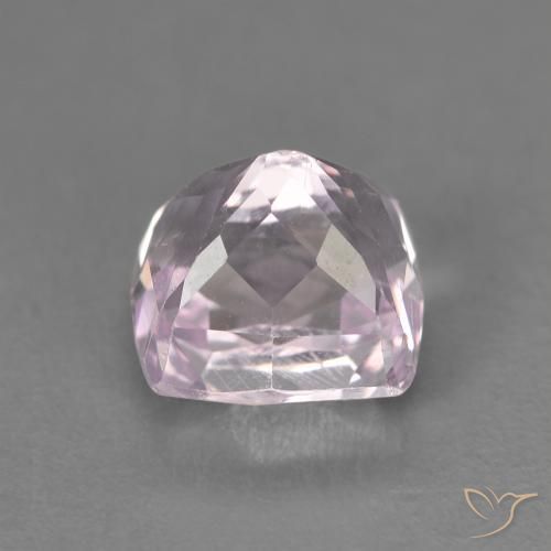Kunzita Rosado lavanda muy claro natural de 2.66 ct, Forma Cojín, VS-SI