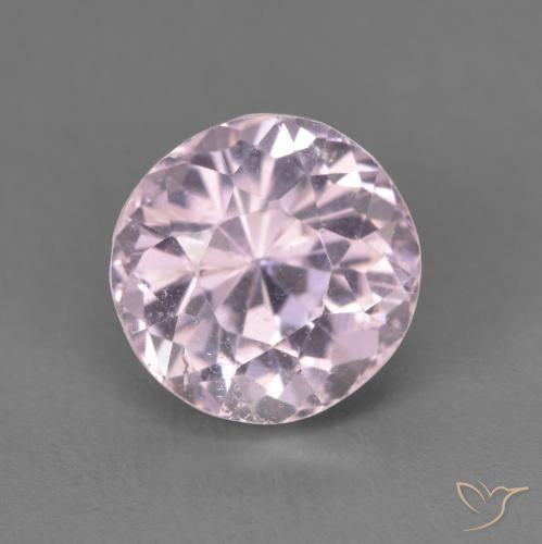 2.56ct Natural Rosado púrpura muy claro Kunzita, Ovalada, VS