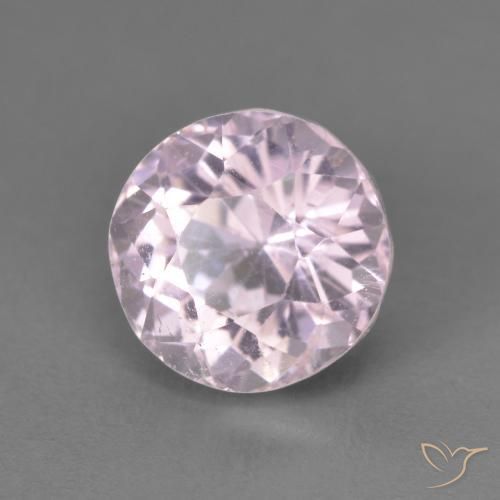 Kunzita Rosado púrpura muy claro natural de 2.56 ct, Ovalada, VS