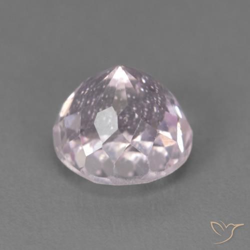 Kunzita Rosado púrpura muy claro natural de 2.56 ct, Ovalada, VS
