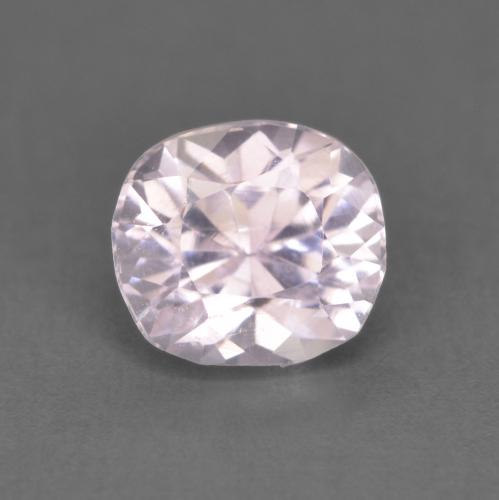 Kunzita rosa natural de 1,33 ct, corte cojín, VS
