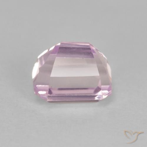 Kunzita Púrpura claro natural de 2.07 ct, Corte Octágono / Esmeralda, VVS