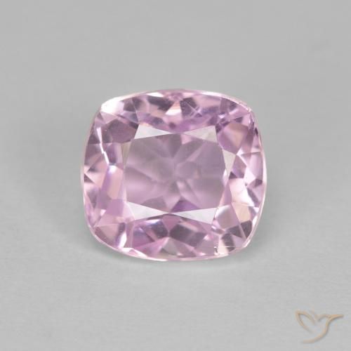 3.03ct Natural Púrpura medio Kunzita, Forma Cojín, VVS
