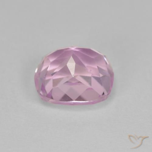 Kunzita Púrpura medio natural de 3.03 ct, Forma Cojín, VVS