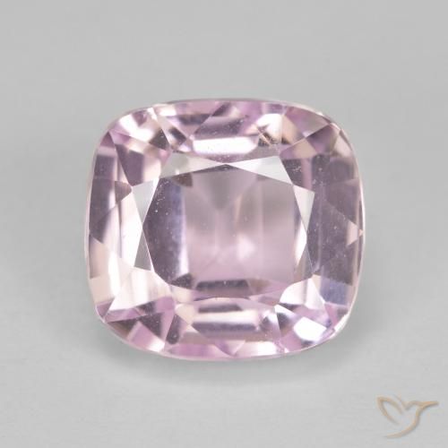 5.25ct Natural Púrpura claro Kunzita, Forma Cojín, VVS