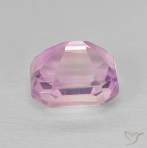 Kunzita Púrpura claro natural de 4.18 ct, Corte Octágono / Esmeralda, VVS