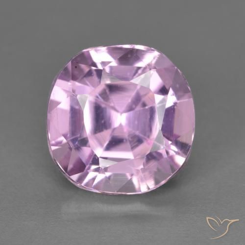 4.37ct Natural Medium Light-Purple Kunzita, Forma Cojín, VVS-VS