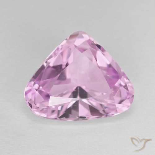 9.79ct Natural Lila Kunzita, En forma de pera, VVS-VS