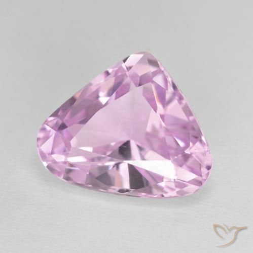 Kunzita Lila natural de 9.79 ct, En forma de pera, VVS-VS