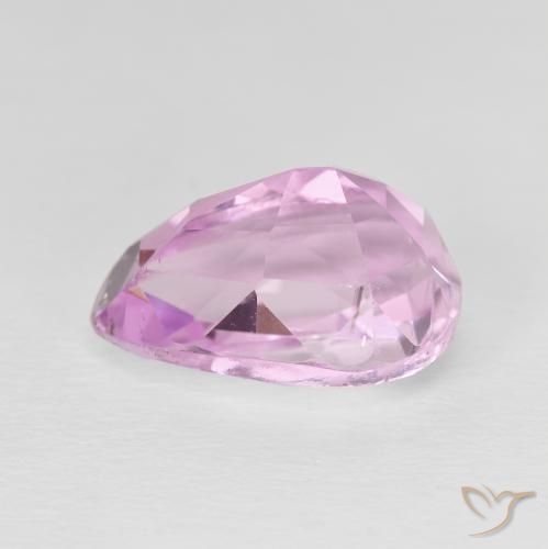Kunzita Púrpura medio natural de 10.13 ct, En forma de pera, VVS-VS