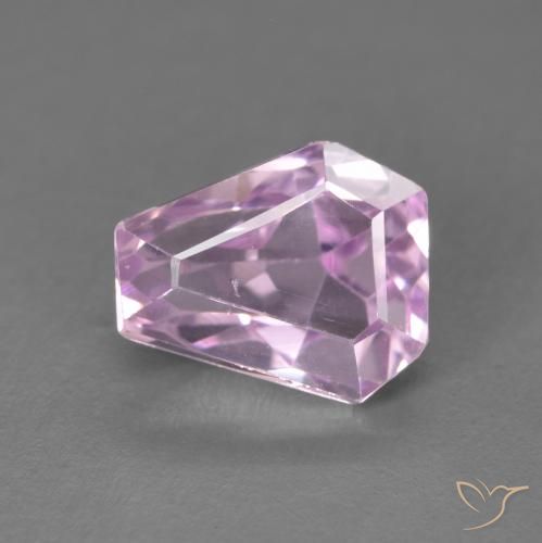 2.22ct Natural Púrpura claro Kunzita, Elegante, VVS-VS