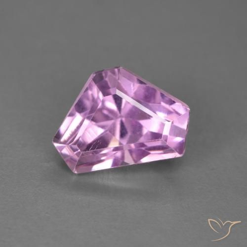 2.23ct Natural Púrpura violeta rosáceo Kunzita, Elegante, VVS