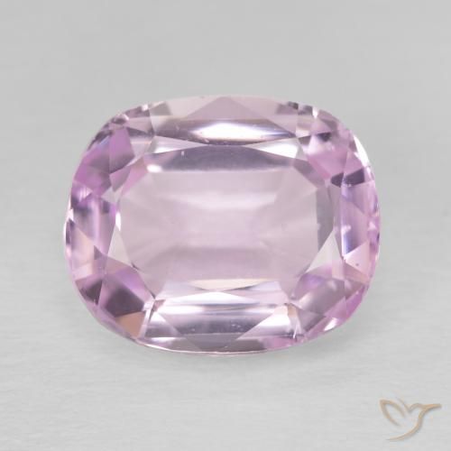 6.96ct Natural Lila claro Kunzita, Forma Cojín, VVS-VS