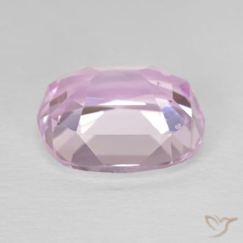 Kunzita Lila claro natural de 6.96 ct, Forma Cojín, VVS-VS