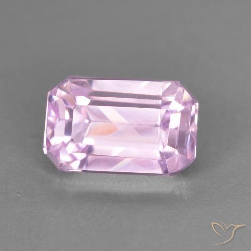 Kunzita Púrpura claro natural de 1.71 ct, Corte Octágono / Esmeralda, VVS