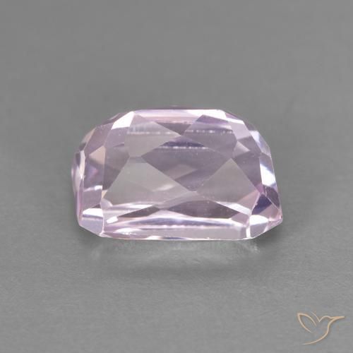 Kunzita Púrpura violeta rosáceo natural de 3.00 ct, Corte Octágono / Esmeralda, VVS