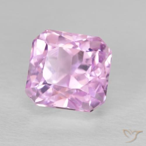 Kunzita Púrpura rosado natural de 2.99 ct, Corte Octágono / Esmeralda, VS
