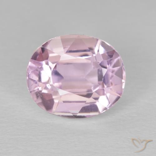 5.57ct Natural Lila claro Kunzita, Ovalada, VS