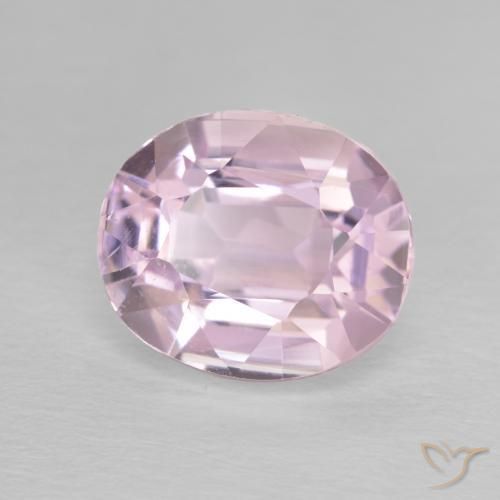 Kunzita Lila claro natural de 5.57 ct, Ovalada, VS