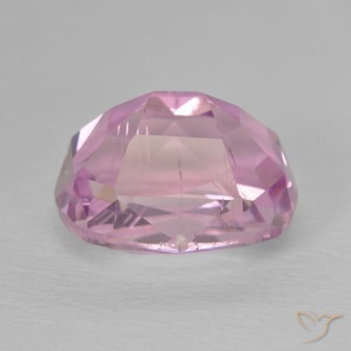 Kunzita Púrpura medio natural de 8.10 ct, Ovalada, VVS-VS