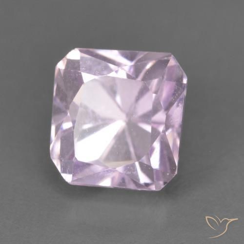 Kunzita Rosado claro natural de 2.21 ct, Corte Octágono / Esmeralda, VVS-VS