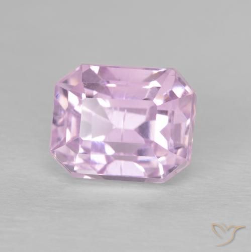 Kunzita Medium Light-Pink natural de 2.50 ct, Corte Octágono / Esmeralda, VVS-VS