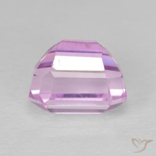 Kunzita Rosado medio natural de 4.96 ct, Corte Octágono / Esmeralda, VS