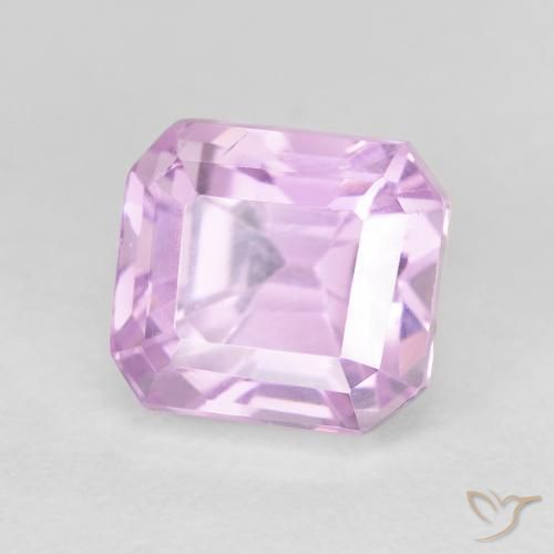 Kunzita Púrpura claro natural de 3.97 ct, Corte Octágono / Esmeralda, VVS-VS