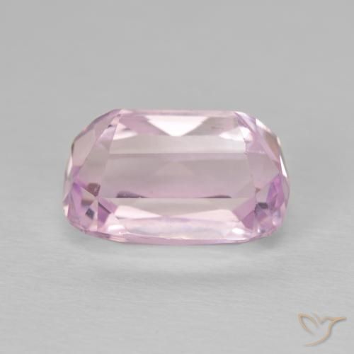 Kunzita Rosado púrpura natural de 5.92 ct, Forma Cojín, VVS
