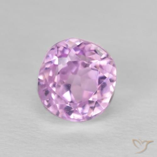 2.18ct Natural Rosado púrpura real Kunzita, Forma Cojín, VVS