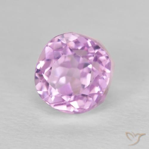 Kunzita Rosado púrpura real natural de 2.18 ct, Forma Cojín, VVS