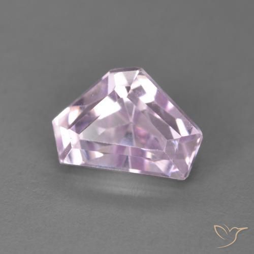 Kunzita Rosado púrpura real natural de 2.31 ct, Elegante, VVS