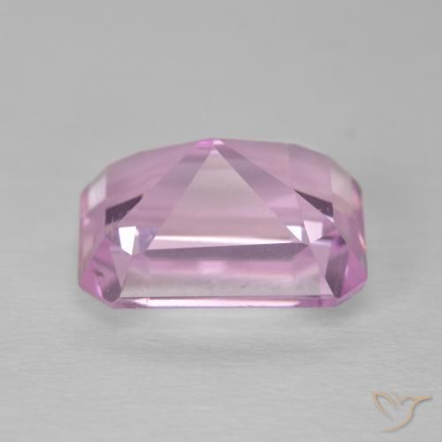 Kunzita Rosado muy claro natural de 6.27 ct, Corte Octágono / Esmeralda, VS