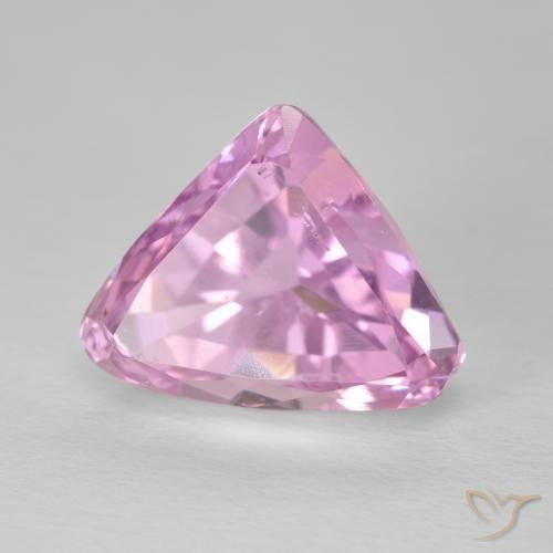 Kunzita Rosado medio natural de 9.79 ct, Elegante, VS