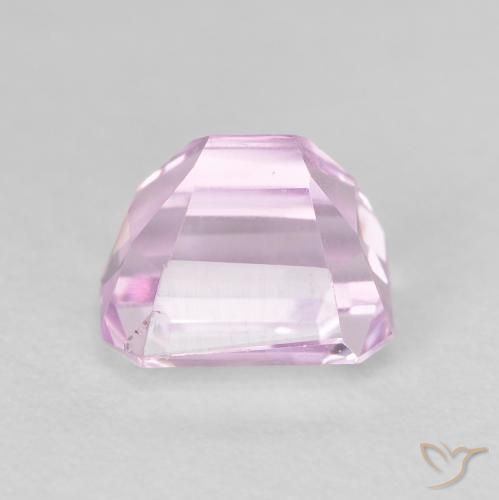 Kunzita Púrpura medio natural de 3.08 ct, Corte Octágono / Esmeralda, VS