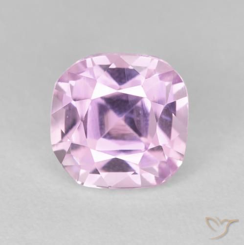 3.46ct Natural Púrpura violeta rosáceo Kunzita, Forma Cojín, VS