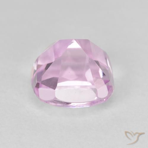 Kunzita Púrpura violeta rosáceo natural de 3.46 ct, Forma Cojín, VS