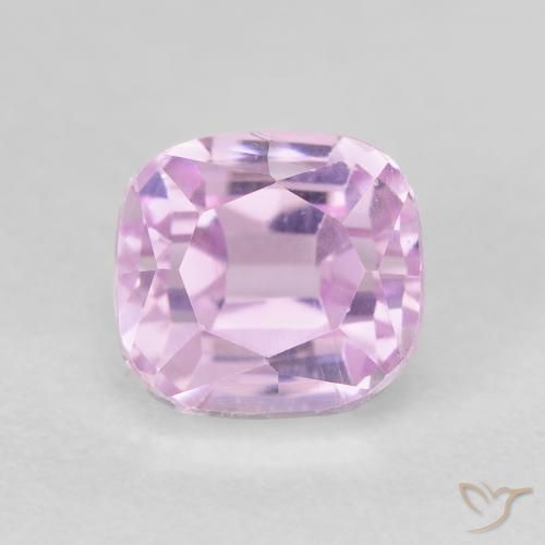 2.42ct Natural Púrpura-violeta rosáceo claro Kunzita, Forma Cojín, VS