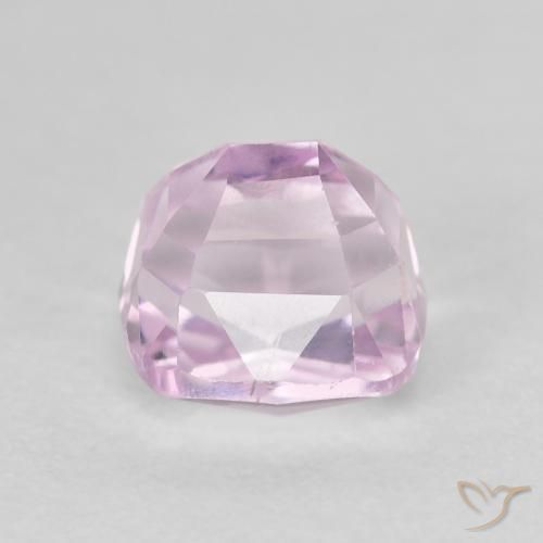 Kunzita Púrpura-violeta rosáceo claro natural de 2.42 ct, Forma Cojín, VS