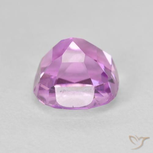 Kunzita Rosado púrpura natural de 3.24 ct, Forma Cojín, VS