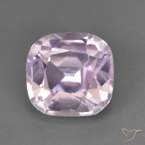 3.45ct Natural Rosado claro Kunzita, Forma Cojín, VVS