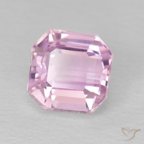 Kunzita Rosado muy claro natural de 2.10 ct, Corte Octágono / Esmeralda, VVS