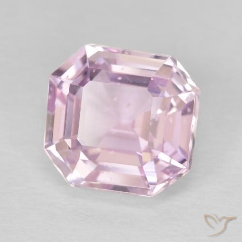 Kunzita Rosado claro natural de 5.87 ct, Corte Octágono / Esmeralda, VS