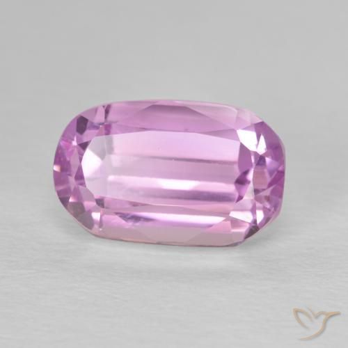 4.46ct Natural Rosado claro Kunzita, Forma Cojín, VS